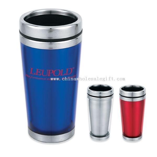 ACRYL OUTER STAINLESS STEEL LINER TRAVEL MUG