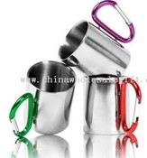 COFFEE MUG with carabiner handle images