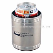 Stainless steel outer and foam inner keeps your beverage cold and hands dry images