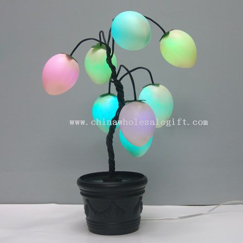 ALBERO DI PASQUA USB CON 7 COLORI LED CAMBIA