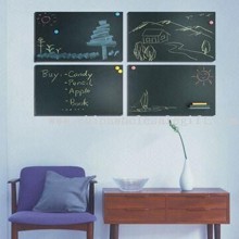 Frameless Magnetic Blackboard with MDF Backing images