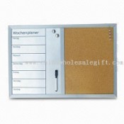 Комбіновані дошки з паперу загорнуті МДФ-рамки і екран друкованої щотижневий планувальник для магніти і засувки images