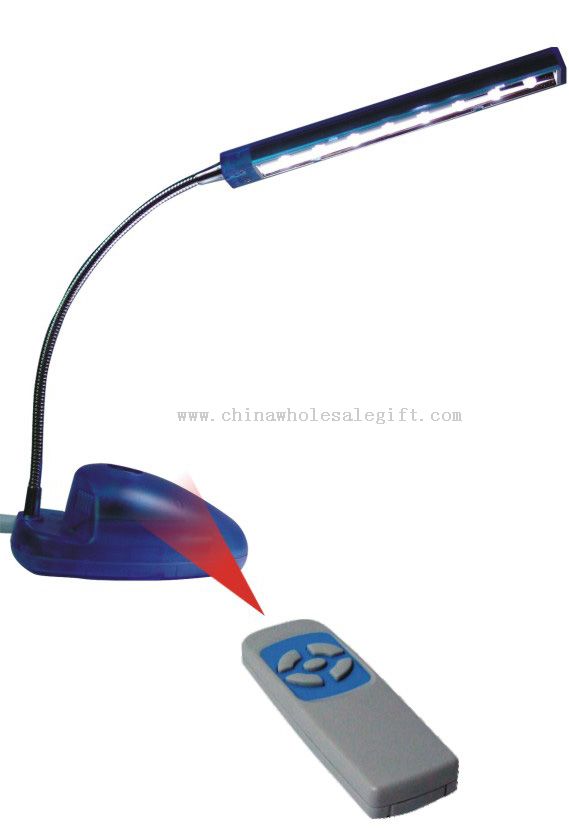 8 LED USB lámpara de control de rayos infrarrojos
