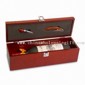 One Bottle Wine Box with Stainless Steel Accessories small picture