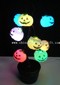 USB gresskar treet med syv farge endre LED small picture