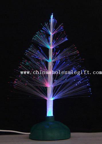 USB 7 Farbe Glasfaser Weihnachtsbaum