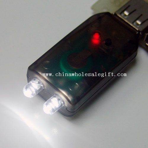 USB LED light-rechargeable