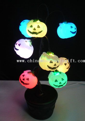 USB Pumpkin Baum mit Seven Color Change LED