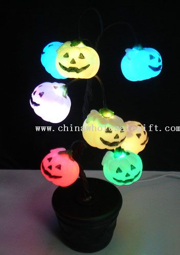 USB arbre citrouille avec Seven Color Change LED