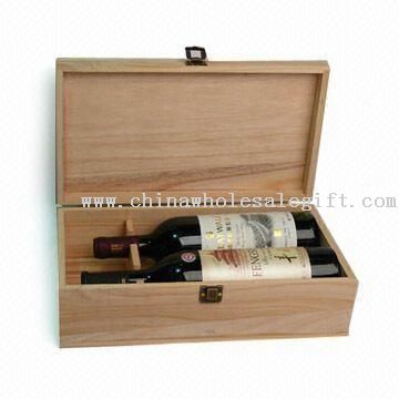 Деревянный ящик вина
