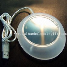 USB Accessory avec l'acier inoxydable Chauffe-Plate et 2 LED Lights images