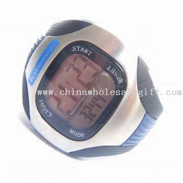 Pedometer Watch with Hour Chime and Daily Alarm