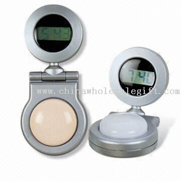 LCD Clock with Calendar and Torch Light