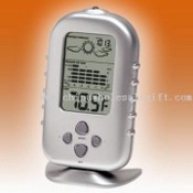 Pocket/Desktop Barometer with Quartz Clock and LED Torch images