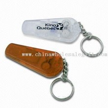 All-in-one Keychains with Safety Whistle and LED Lights images