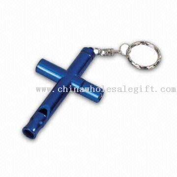 Multifunction Keychain with Whistle