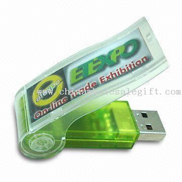 USB Whistle Style Flash Drives with Minimum Data Retention of 10