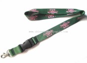Thick polyester lanyard images