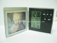 Pliable Cadre photo Weather Station Clock images