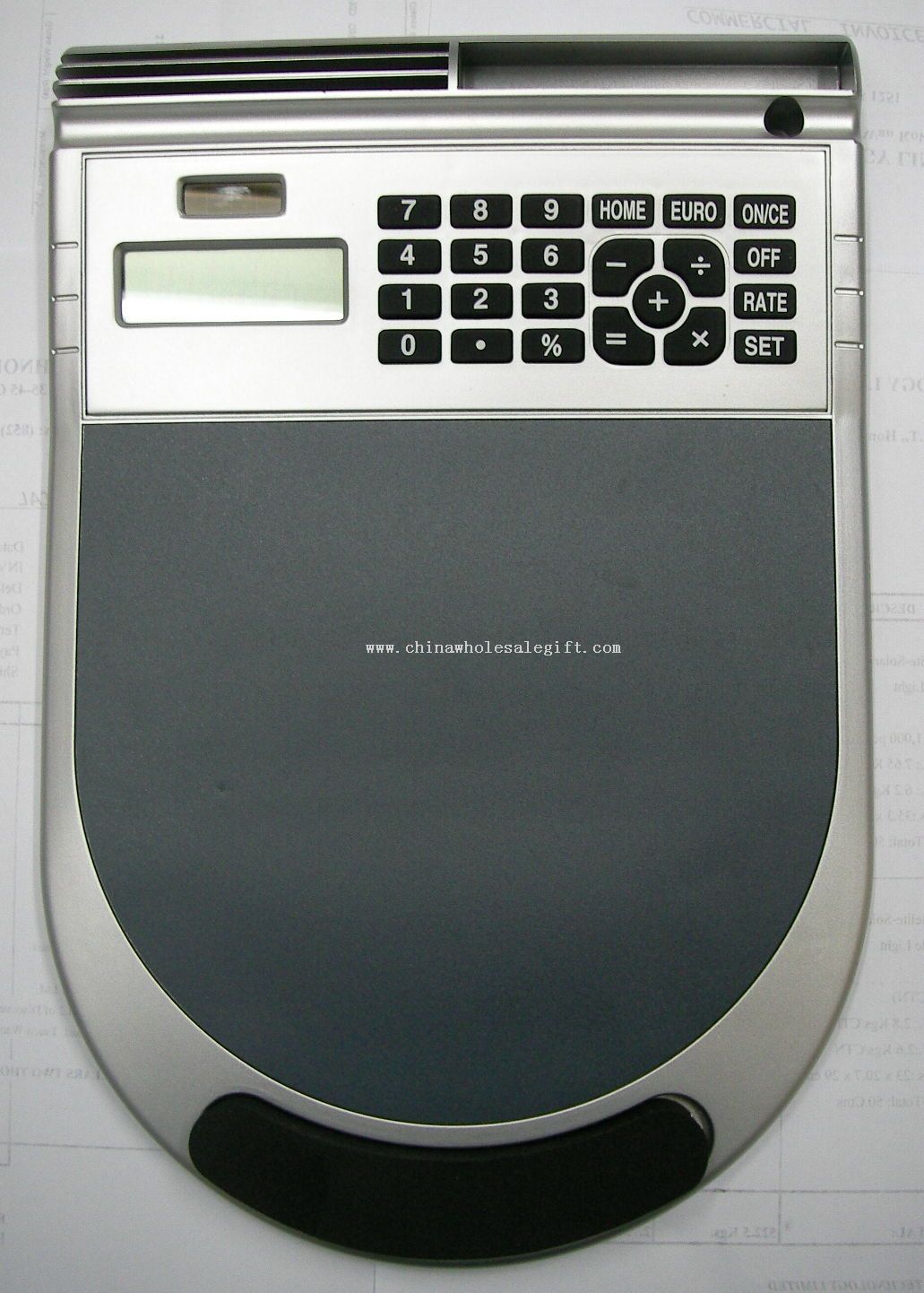Mousepad Euro hesap makinesi