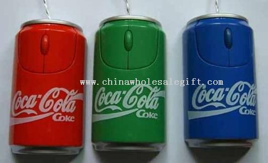 Cola cola lahev tvar nové reklamní myš