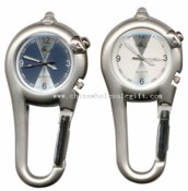 Hanging watch with carabiner images