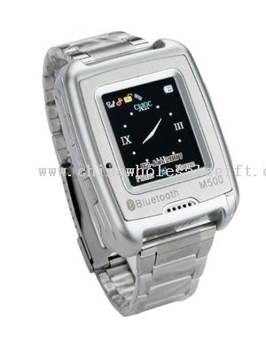 THE METAL CASE AND BAND MOBILE WATCH