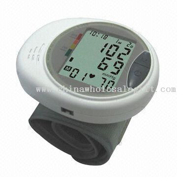 Automatic Wrist Blood Pressure Monitor with 3V DC Power Voltage