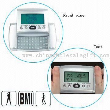 Body Fat Analyzer dengan 8-digit Kalkulator dan Real-time permintaan data gizi makanan