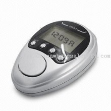 BMI Schrittzähler Pedometer mit Körper-Fett/Wasser-Analyzer und 0 bis 45 % Fett Messbereich erstaunlich images