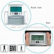 Body Fat Analyzer with 8-digit Calculator Function and Real-time Inquiry of Food Nutrient Data images