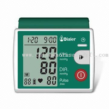 Wrist-Type Blood Pressure Monitor with Oscillometric Method