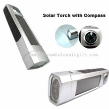 Solar flashlight with Compass images