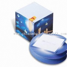 Cube Shaped klebrige Notepad images