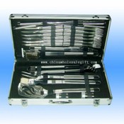 24 Pcs Stainless Steel Barbecue Tool Set images