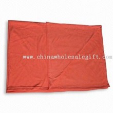 100% Polyester Fleece Airline Blanket with Anti-pilling Side images
