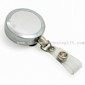 Retractable Key ID Badge carrete con acabado cromado small picture