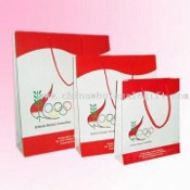 Paper Shopping Bags/Boxes with Glossy or Matte Lamination images
