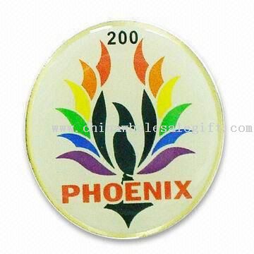 Klopě Pin s Phoenix Design