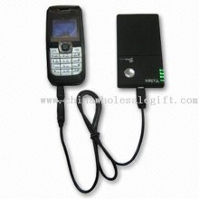 Mobile Phone Battery Charger, fournit une puissance d'alimentation vers un téléphone portable, MP3 et MP4 images