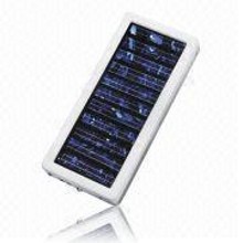 Solar laddare, lämplig för mobiltelefoner, digitalkameror, MP4/MP3-spelare, Bluetooth och handdatorer images