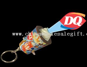 بستنی شکل لوگو پروژکتور Keychain