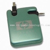 USB ανασυρόμενος κινητό τηλέφωνο φορτιστής μπαταρίας με καθολική κινητών αντάπτορες για χειρίστρια images