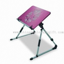Portable Laptop Table avec ventilateur de refroidissement images
