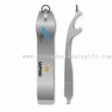 USB Beer Opener Flash Drive with 64MB to 16GB Capacity