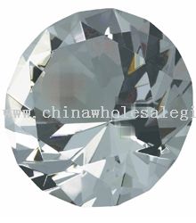 Kristal yönlü elmas kağıt ağırlığı