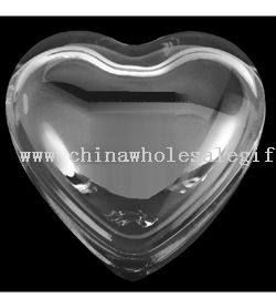 Crystal Heart Shape Paperweight