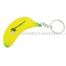 Banana stress reliever key chain images