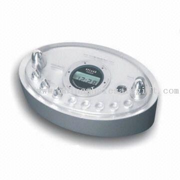 Water-resistant Shower Radio with LCD Display