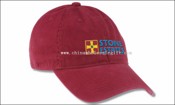 Brushed Washed Cotton Twill Cap - Embroidered images